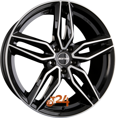GMP ITALIA Velgen - FASTEN Black Diamond - 18 inch