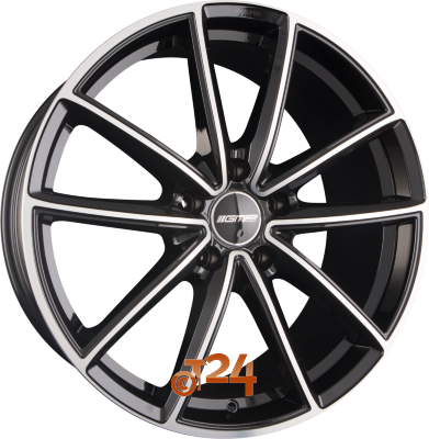 GMP ITALIA Velgen - TITAN Black Diamond - 22 inch