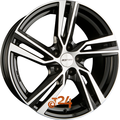 GMP ITALIA Velgen - ARCAN Black Diamond - 18 inch