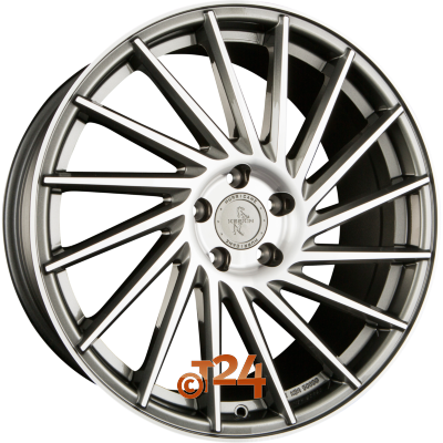 KESKIN Velgen - KT17 HURRICANE Palladium Front Polish (PFP) - 19 inch