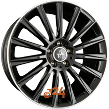 KESKIN Velgen - KT18 TURBO Black Lip Polished (BLP) - 19 inch