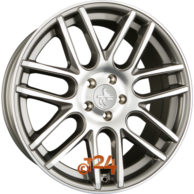KESKIN Velgen - KT14 CONCAVE Palladium Front Polished (PFP) - 19 inch