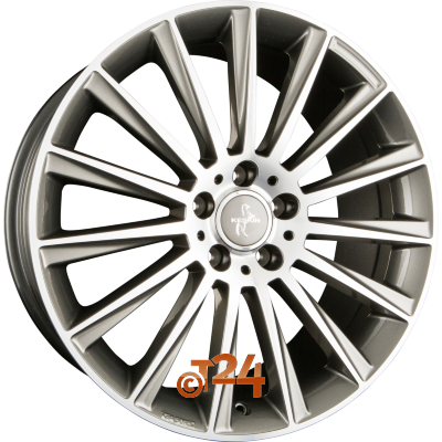 KESKIN Velgen - KT18 TURBO Palladium Front Polish (PFP) - 20 inch