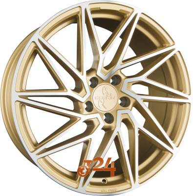 KESKIN Velgen - KT20 FUTURE Gold Front Polish (GFP) - 19 inch