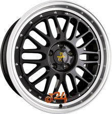 KESKIN Velgen - KT22 RETRO Black Lip Polished (BLP) - 20 inch