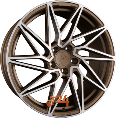 KESKIN Velgen - KT20 FUTURE Bronze Front Polish (BRZFP) - 19 inch