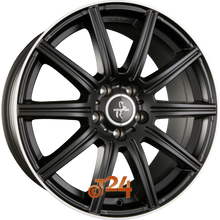 KESKIN Velgen - KT16 DYNAMIC Matt Black Lip Polished (MBLP) - 18 inch
