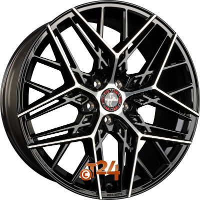 KESKIN Velgen - KT25 Black Front Polish (BFP) - 20 inch