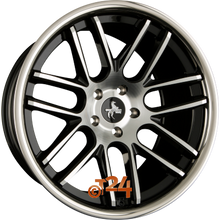 KESKIN Velgen - KT14 CONCAVE Black Front Polish Steel Lip (BFPSL) - 20 inch