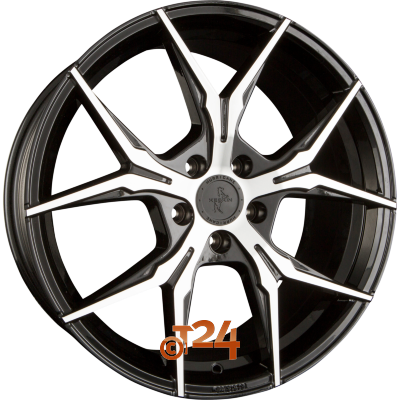 KESKIN Velgen - KT19 ANGEL Black Front Polish (BFP) - 18 inch