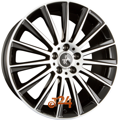 KESKIN Velgen - KT18 TURBO Black Front Polish (BFP) - 22 inch