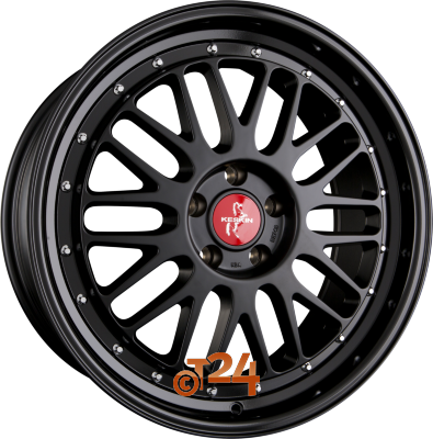 KESKIN Velgen - KT22 RETRO Matt Black Painted (MBP) - 18 inch
