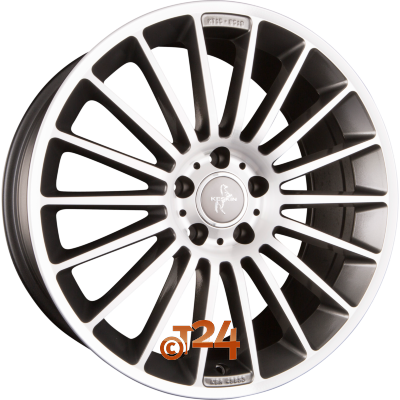 KESKIN Velgen - KT15 SPEED Palladium Front Polish (PFP) - 19 inch
