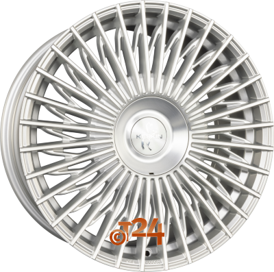 KESKIN Velgen - KT X1 Silver Front Polish (SFP) - 21 inch