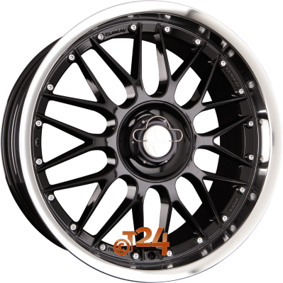 KESKIN Velgen - KT 4 New Racer Black Lip Polish (BLP) - 19 inch