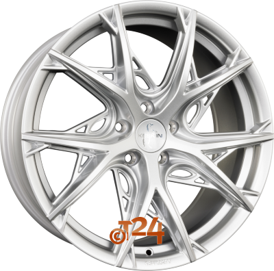 KESKIN Velgen - KT24 Silver Painted (SL) - 19 inch