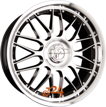KESKIN Velgen - KT 4 New Racer Black Front Polish (BFP) - 18 inch