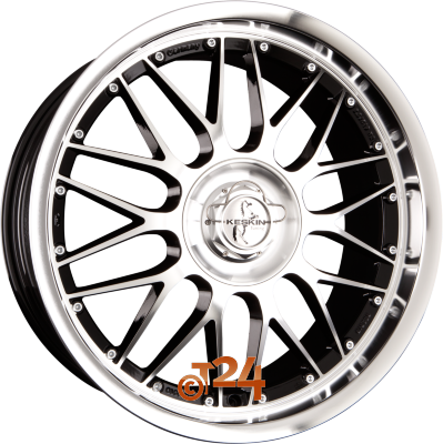 KESKIN Velgen - KT 4 New Racer Black Front Polish (BFP) - 18 inch