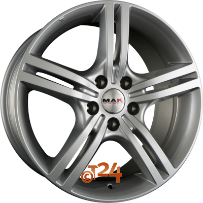 MAK Velgen - VELOCE Silver - 15 inch