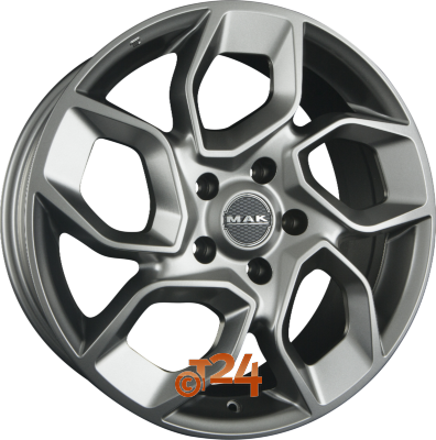 MAK Velgen - EXPRESS Matt Titan - 17 inch