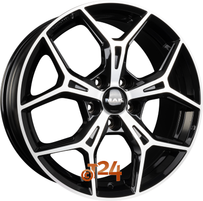 MAK Velgen - EPICA Black Mirror Face - 18 inch