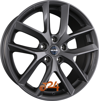 MAK Velgen - VOLTAGE Gloss Gun Metallic - 19 inch