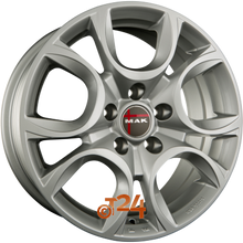MAK Velgen - TORINO Silver - 16 inch
