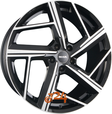 MAK Velgen - QVATTRO Black Mirror Face - 20 inch