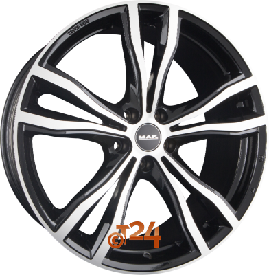 MAK Velgen - X-MODE Black Mirror Face - 21 inch