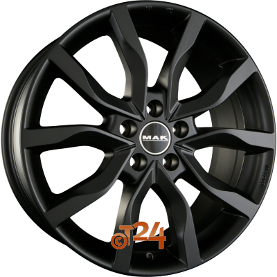 MAK Velgen - HIGHLANDS Matt Black - 17 inch