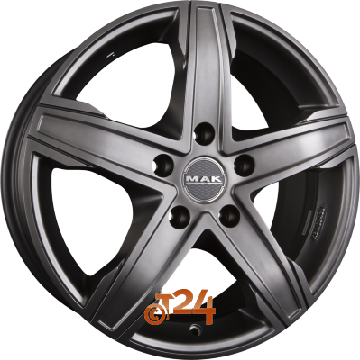MAK Velgen - KING 5 Matt Titan - 16 inch