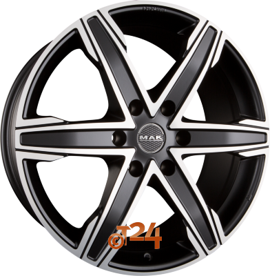 MAK Velgen - KING 6 Ice Black - 18 inch