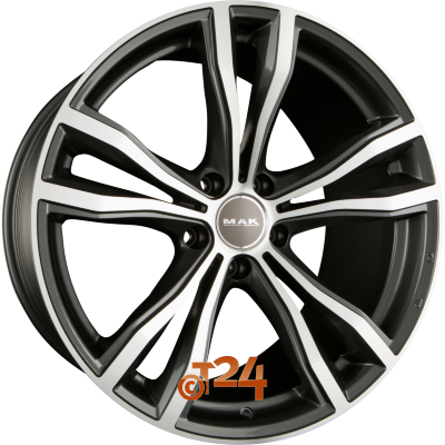 MAK Velgen - X-MODE Gun Metal Mirror Face - 19 inch