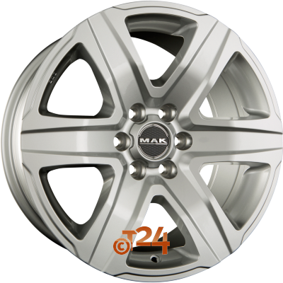 MAK Velgen - STONE 6 Silver - 20 inch