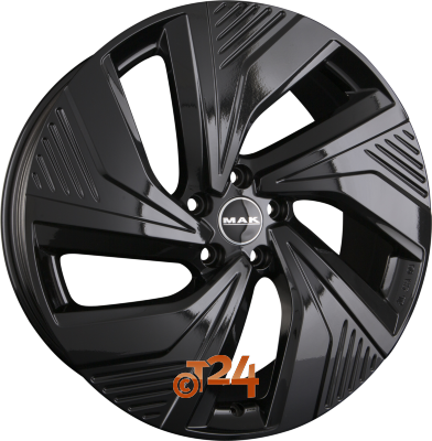 MAK Velgen - ELECTRA Gloss Black - 20 inch
