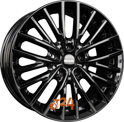 MAK Velgen - CHELSEA Gloss Black - 19 inch