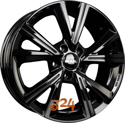 MAK Velgen - QVARZ Gloss Black - 16 inch