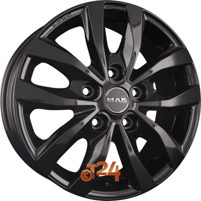 MAK Velgen - LOAD 5 Gloss Black - 16 inch