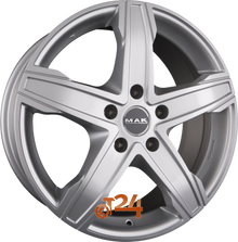 MAK Velgen - KING 5 Silver - 16 inch