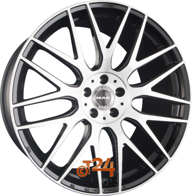 MAK Velgen - ARROW Black Mirror Face - 21 inch