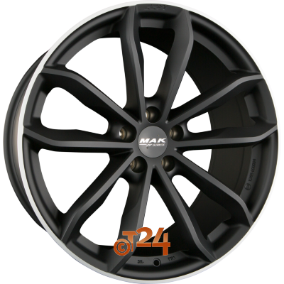 MAK Velgen - 24H-FF Ice Ring Black - 20 inch