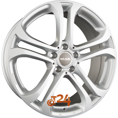 MAK Velgen - STUTTGART Silver - 19 inch