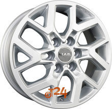 MAK Velgen - GRAVEL Silver - 16 inch