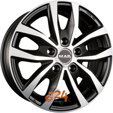 MAK Velgen - LOAD 5 Ice Black - 16 inch
