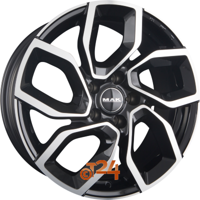 MAK Velgen - APOLLO Black Mirror Face - 15 inch