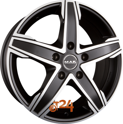 MAK Velgen - KING 5 Ice Black - 16 inch