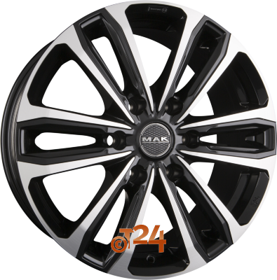 MAK Velgen - SAFARI 6 Black Mirror - 18 inch