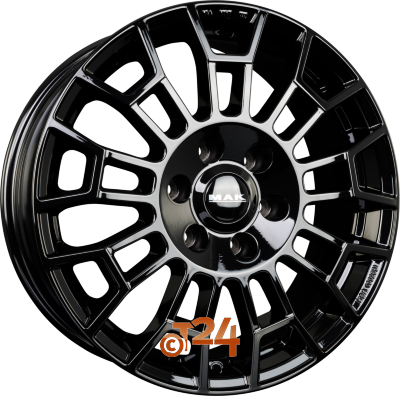 MAK Velgen - NOMAD Gloss Black - 17 inch