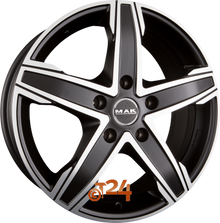 MAK Velgen - KING 5 Ice Black - 17 inch