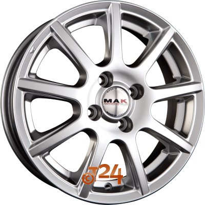 MAK Velgen - CRUISER Hyper Silver - 15 inch